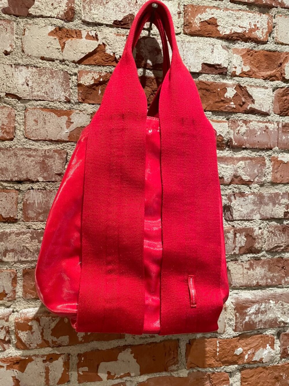 Fire Engine RED Rebecca Minkoff Versatile Tote - Picture 5 of 5